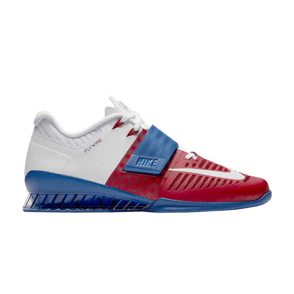 Nike romaleos 3 red white and blue Clearance