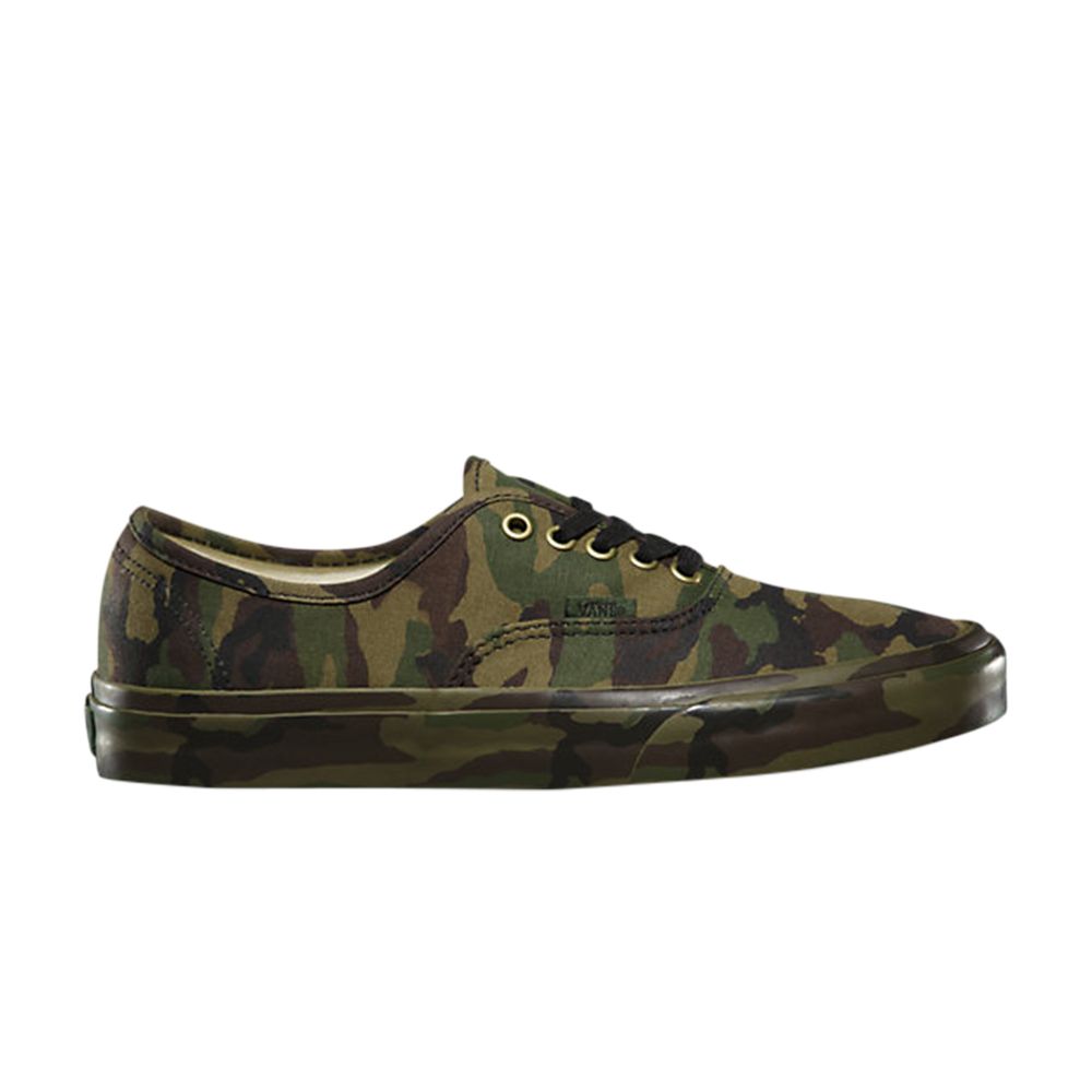 Vans Authentic 'Mono Print Camo' | Green | Men's Size 7.5