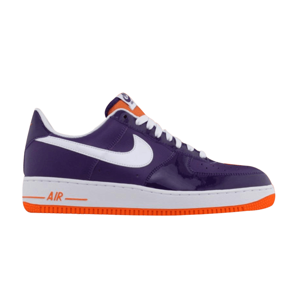 air force 1 orange and purple