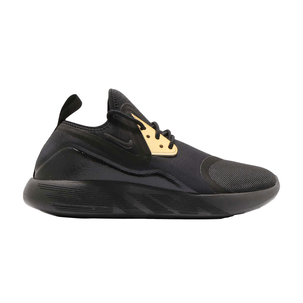 Nike lunarcharge essential black gold clearance