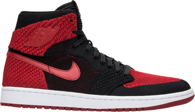 Air Jordan 1 Retro High OG Flyknit Bred Sample