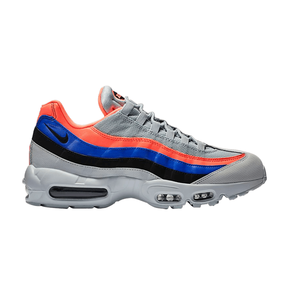 nike air max 95 grey rainforest bright mango