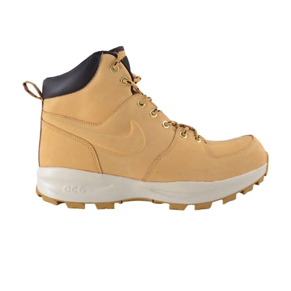 Pre-owned Nike Manoa Leather Boot Gs | Brown | Kid's Size 12