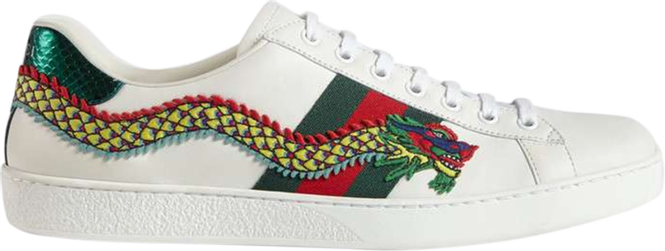 Villain frugtbart gavnlig Buy Gucci Ace Embroidered 'Dragon' - 473764 A38G0 9064 | GOAT
