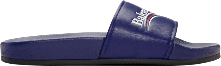 Balenciaga Pool Slides 'Blue Campaign'