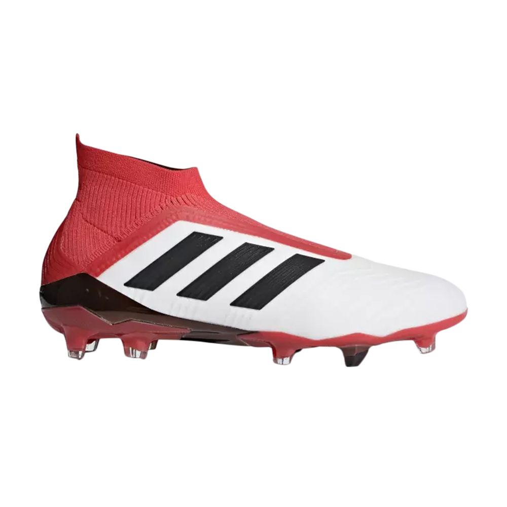 adidas Predator 18+ FG  | White | Men's Size 9.5