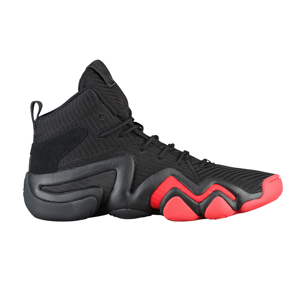 black and red adidas crazy 8