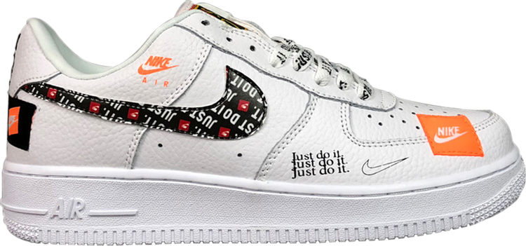 Buy Air Force 1 Low '07 PRM GS 'Just Do It' 100 - White | GOAT