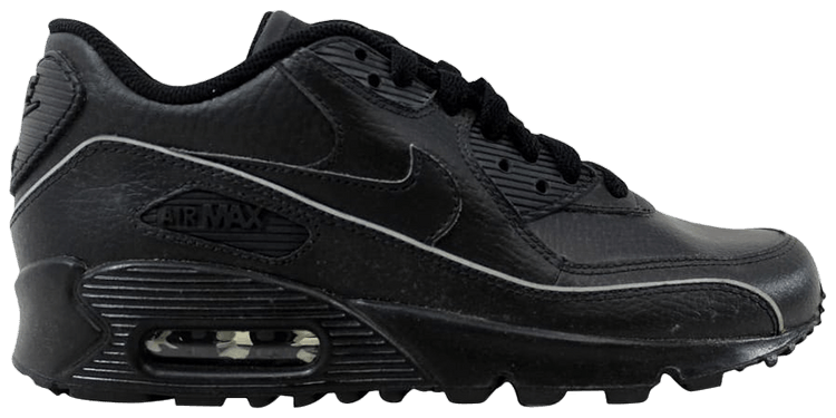 Buy Air Max 90 GS Triple Black 2015 307793 002 GOAT