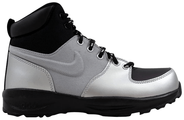 Nike Manoa Leather GS Metallic Silver