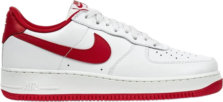  Nike Air Force 1 Low Retro QS Men's Shoes, University Red/White,  Size 7.5