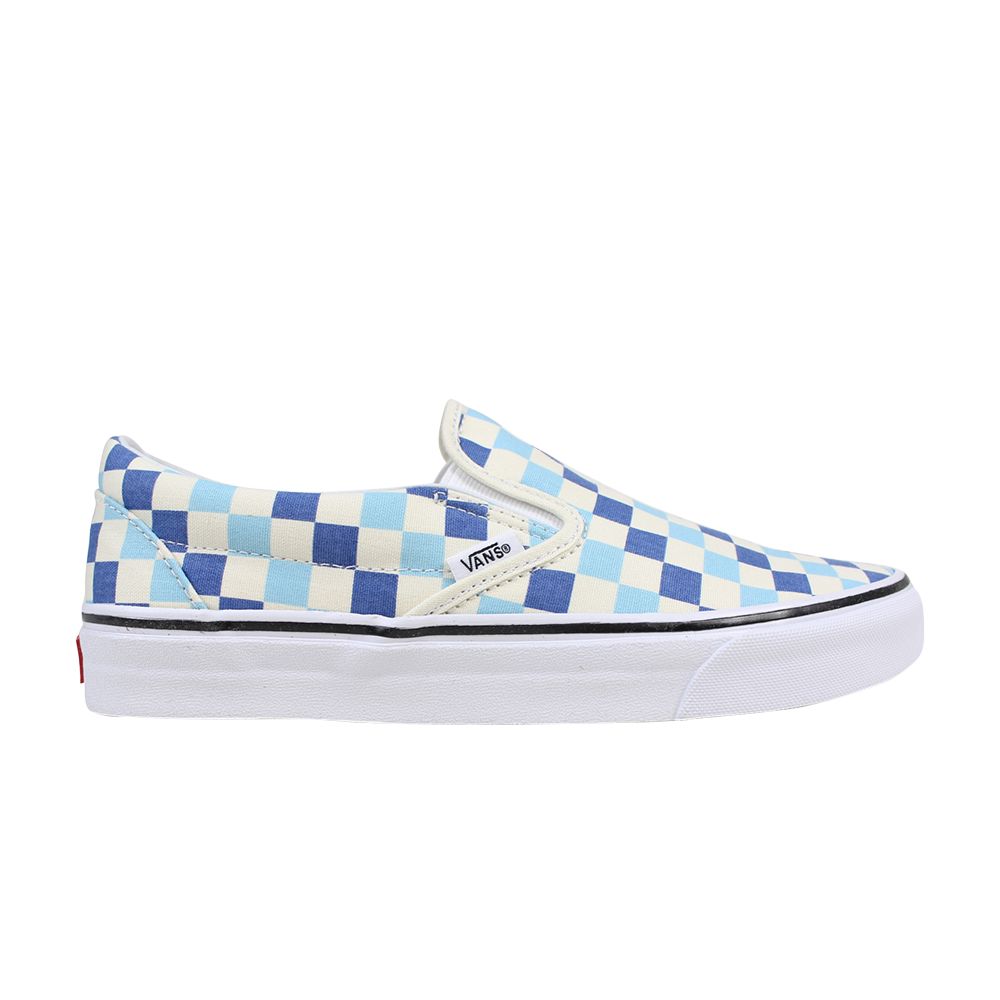 Vans Slip On 'Checkerboard Blue Topaz' | Men's Size 12