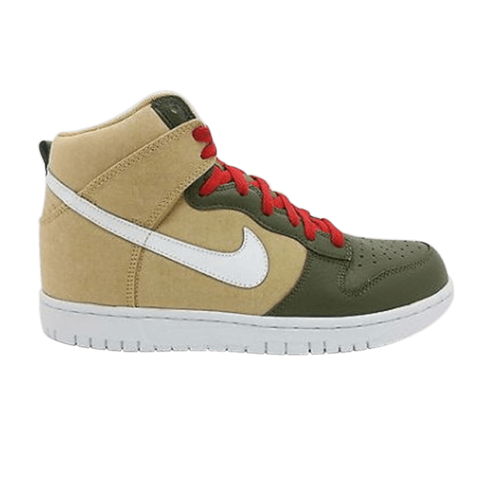 Nike dunk high jersey gold clearance