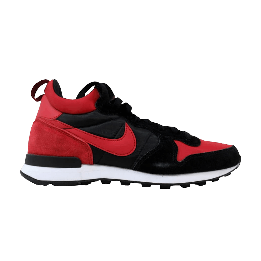 nike internationalist mid black