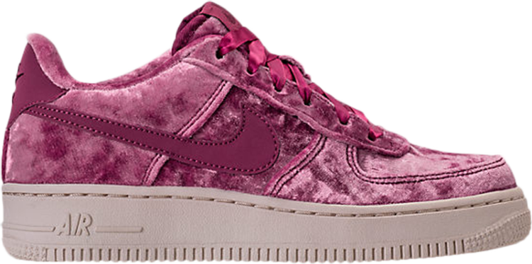 Nike Air Force 1 Sneakers Purple Berry 849345-601 Velvet SZ 4.5 Y  Women's Size 6