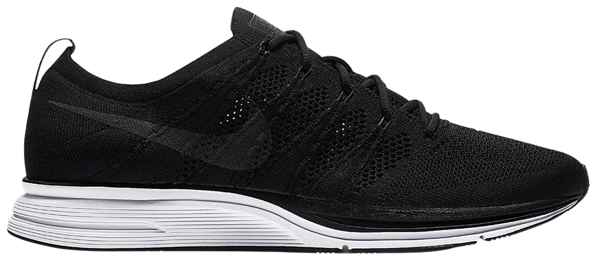 flyknit trainer black