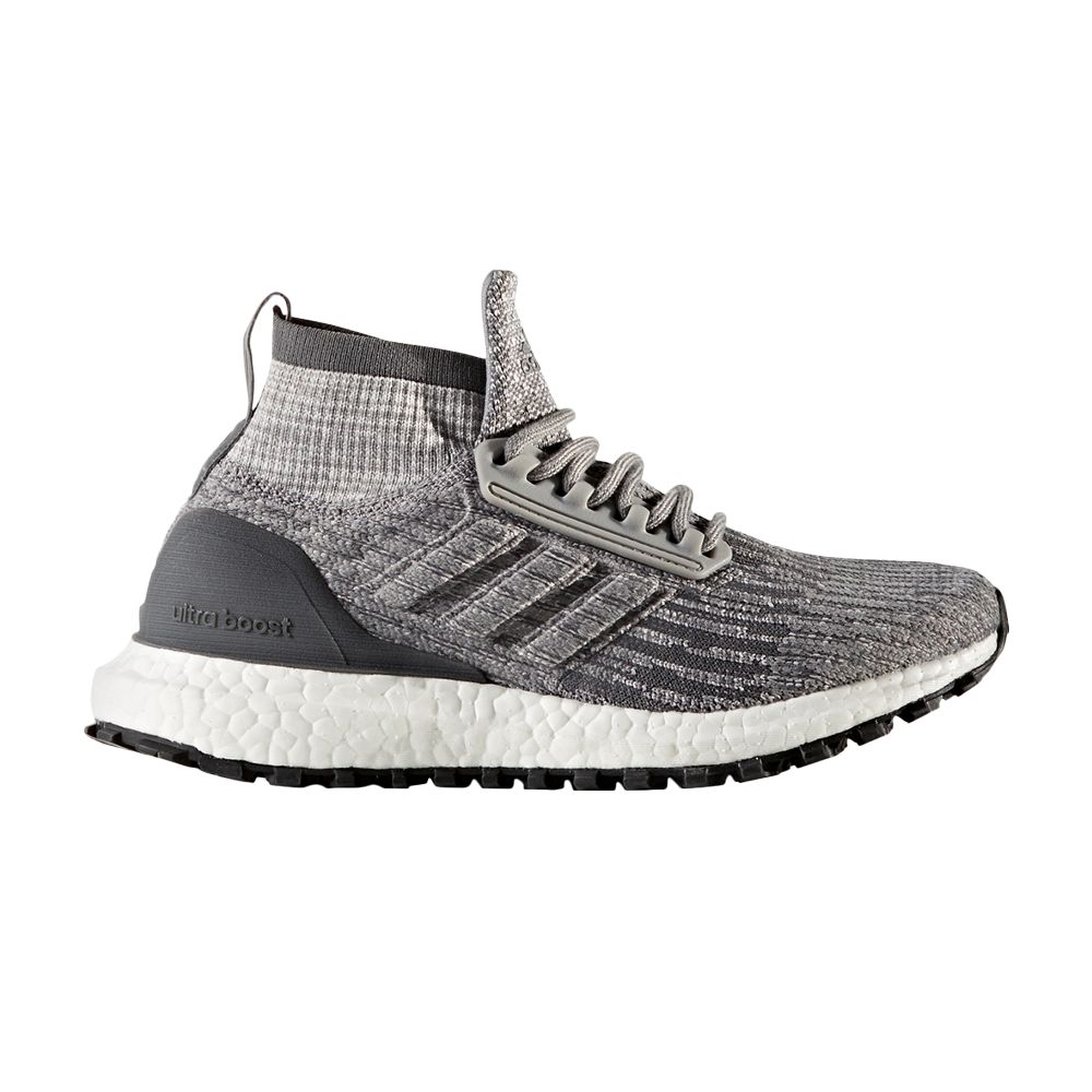Pre-owned Adidas Originals Adidas Ultraboost At J 'grey' | Kid's Size 5 In Gray