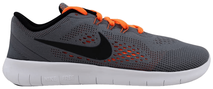 Nike Free RN GS Total Orange