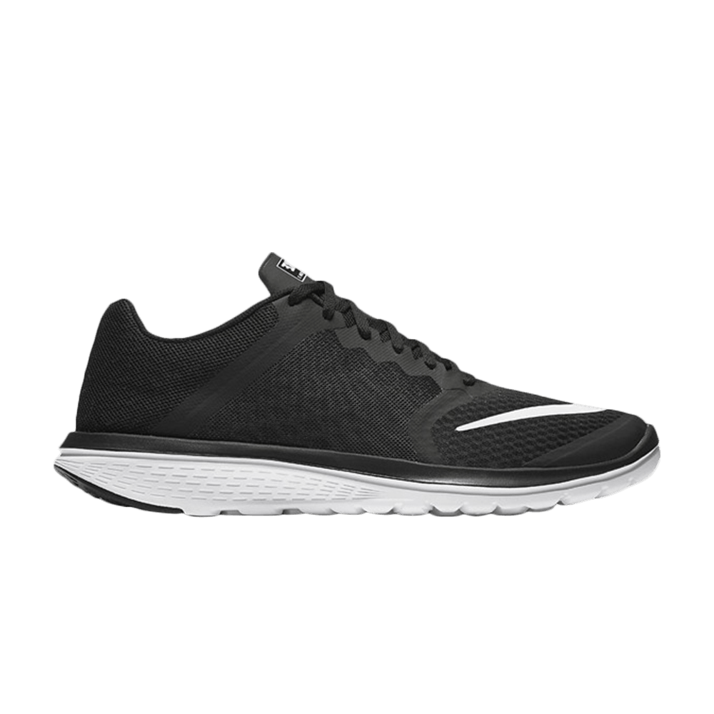nike fs lite run 3 womens black and white