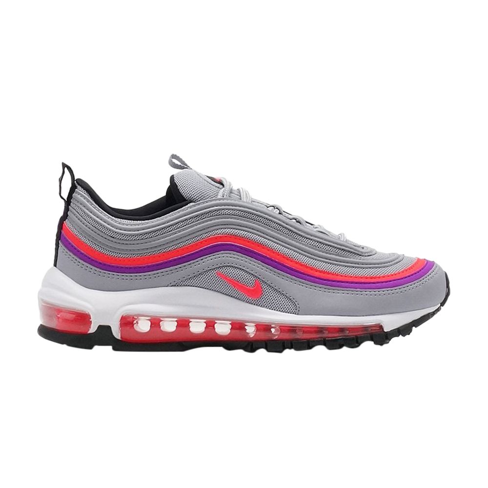 Nike Wmns Air Max 97 'Pink Purple Stripe' | Grey | Women's Size 6