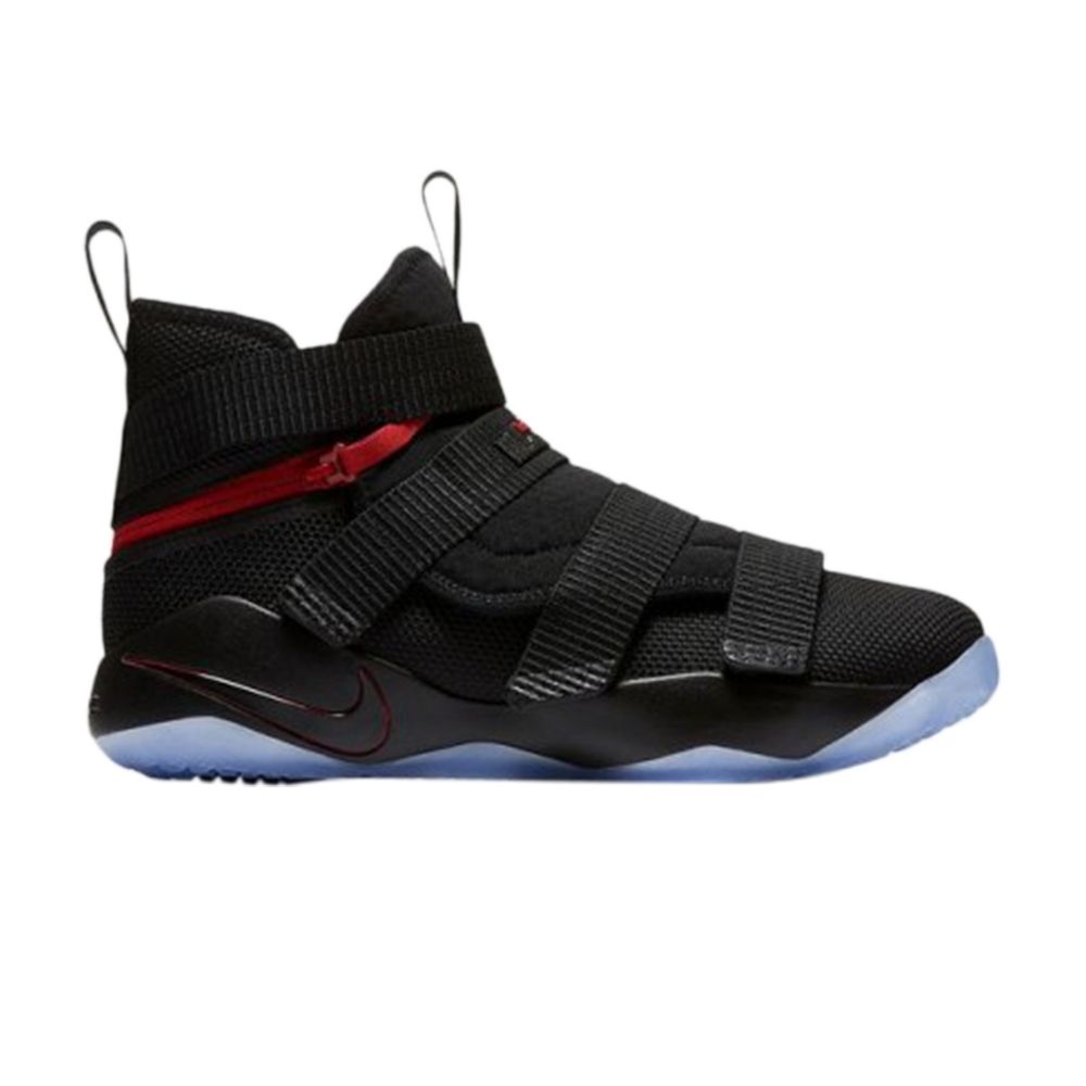 Nike LeBron Soldier 11 Flyease 'Bred' | Black | Men's Size 12 - AQ3321-001