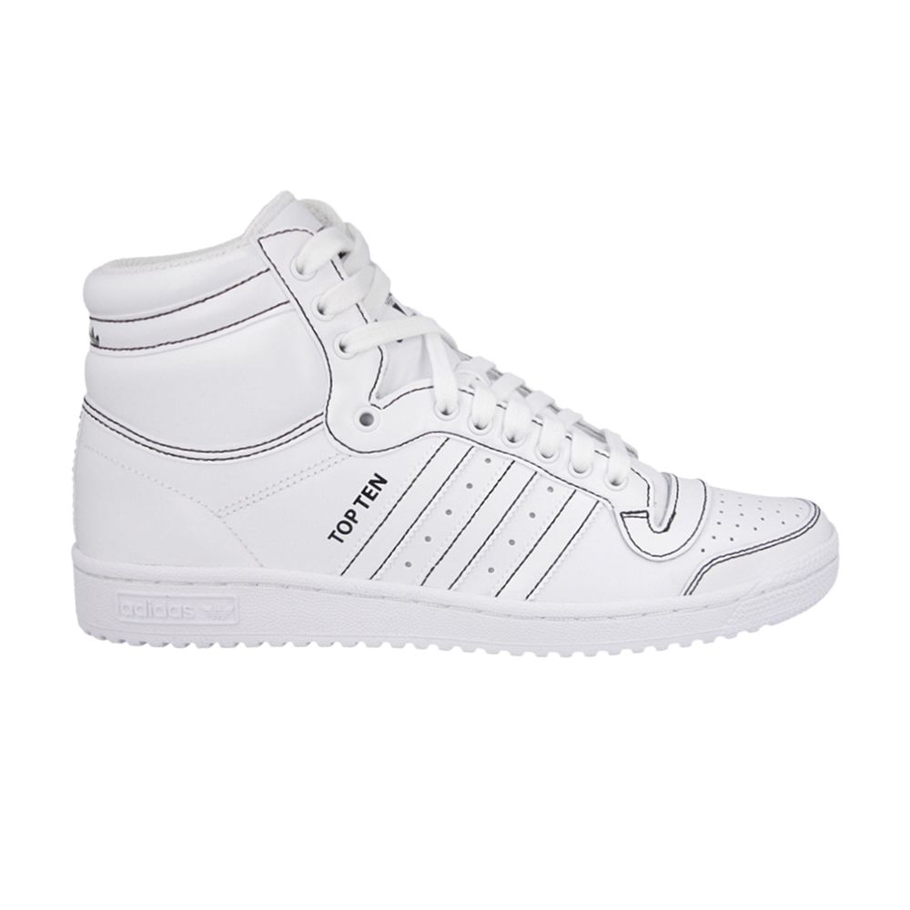 adidas Top Ten Hi 'Triple White' | Men's Size 7