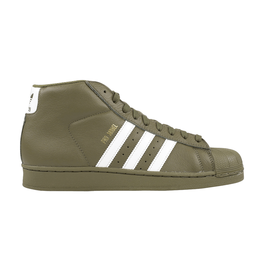 Adidas pro model olive green clearance