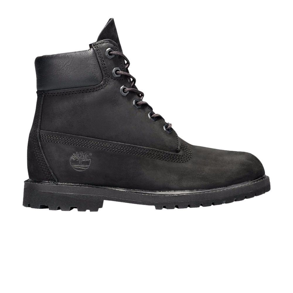 Timberland Wmns 6 Inch Premium Waterproof Boots | Black | Women's Size 7