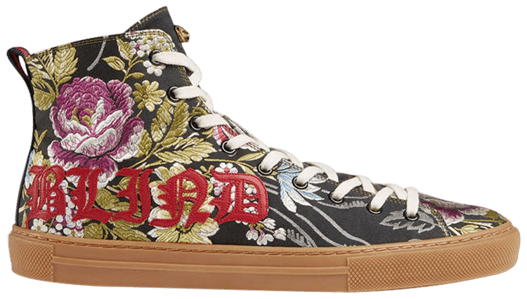 Gucci Jacquard High Top Bouquet