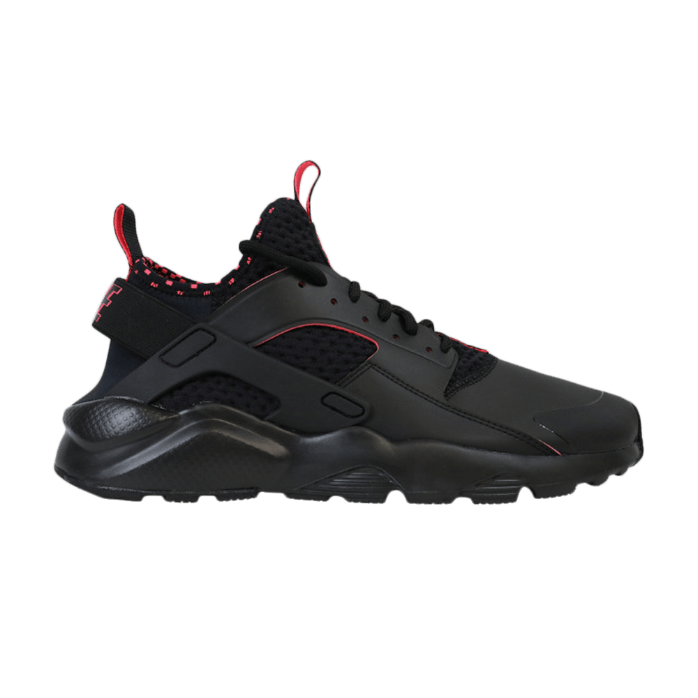 Black and solar red huaraches clearance