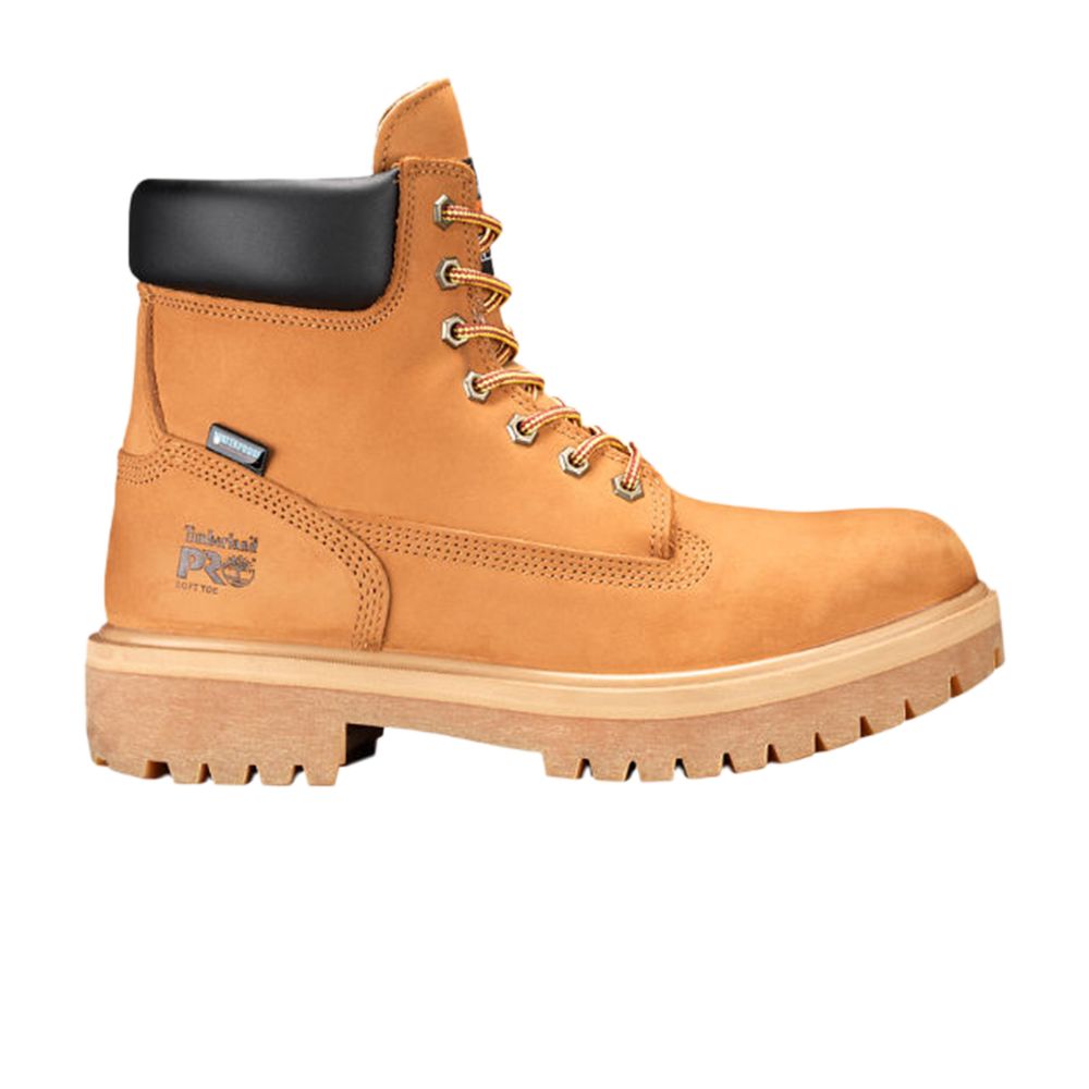 Pre-owned Timberland Pro 6 Inch Soft Toe Boot In Tan