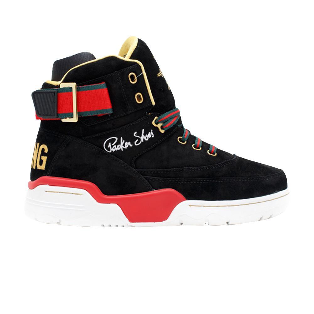 Pre-owned Ewing Packer X 33 Hi 'aloysius X Fabolous' Friends And Family | Black | Men's Size 9
