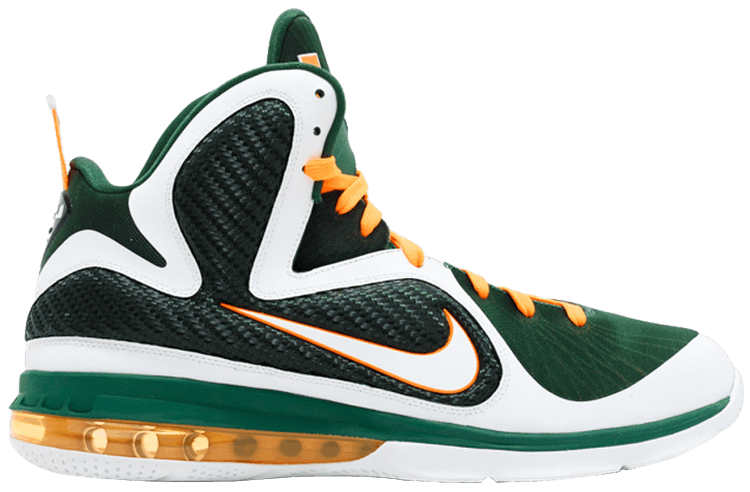 Buy Lebron 9 PE 'University of Miami' - H011MNBSKT729 | GOAT