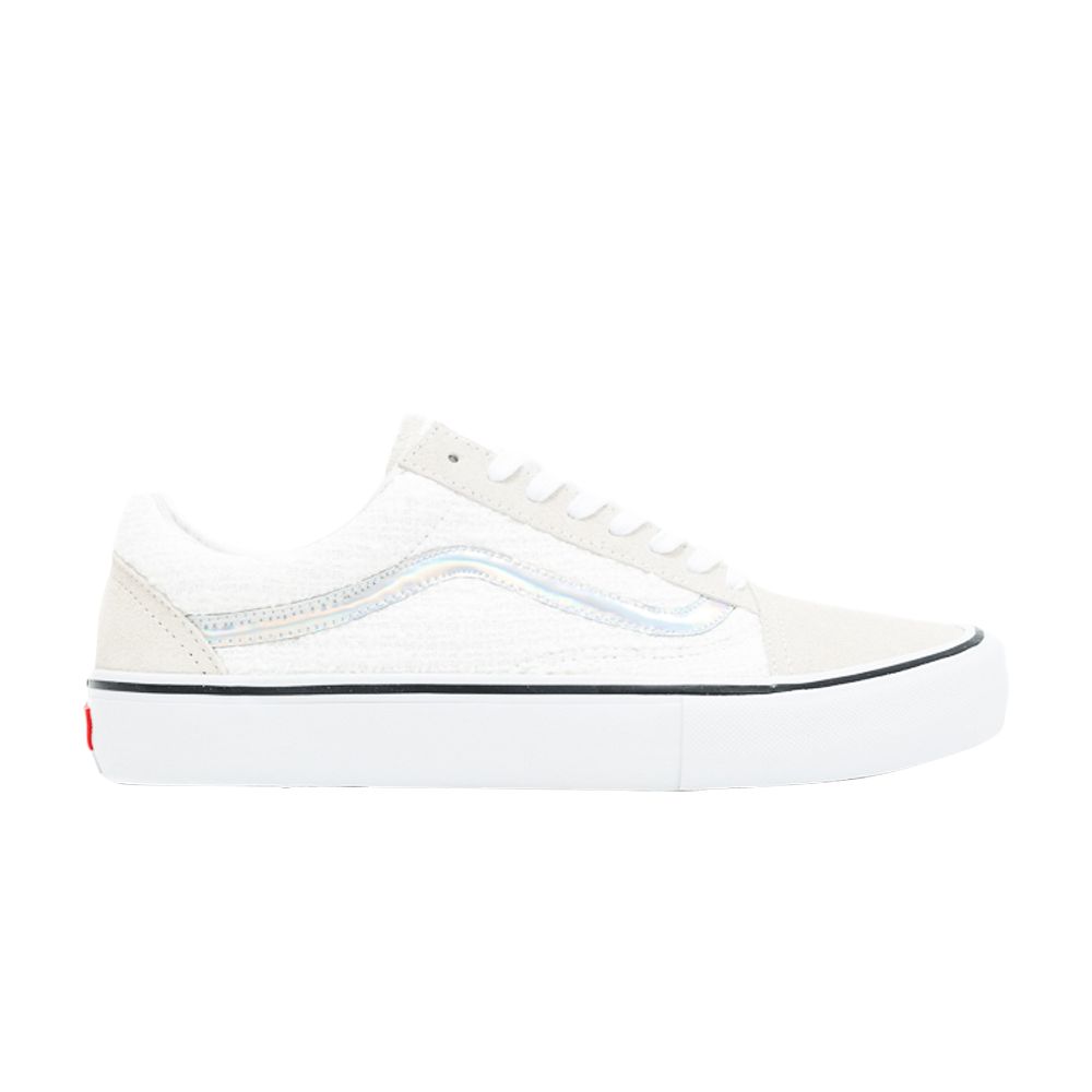 Vans Supreme x Old Skool Pro Iridescent 'White' | Men's Size 10 - VN000ZD4JIO