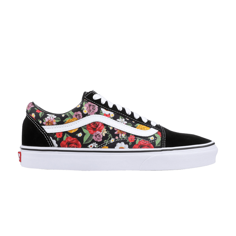 vans lux floral