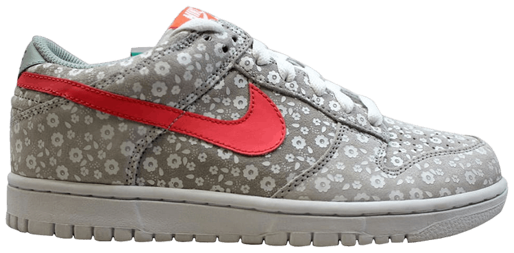 Nike Wmns Dunk Low CL Grey Flowers