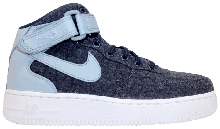 Achetez des Wmns Air Force 1 07 Mid PRM Midnight Navy 857666 400 GOAT FR