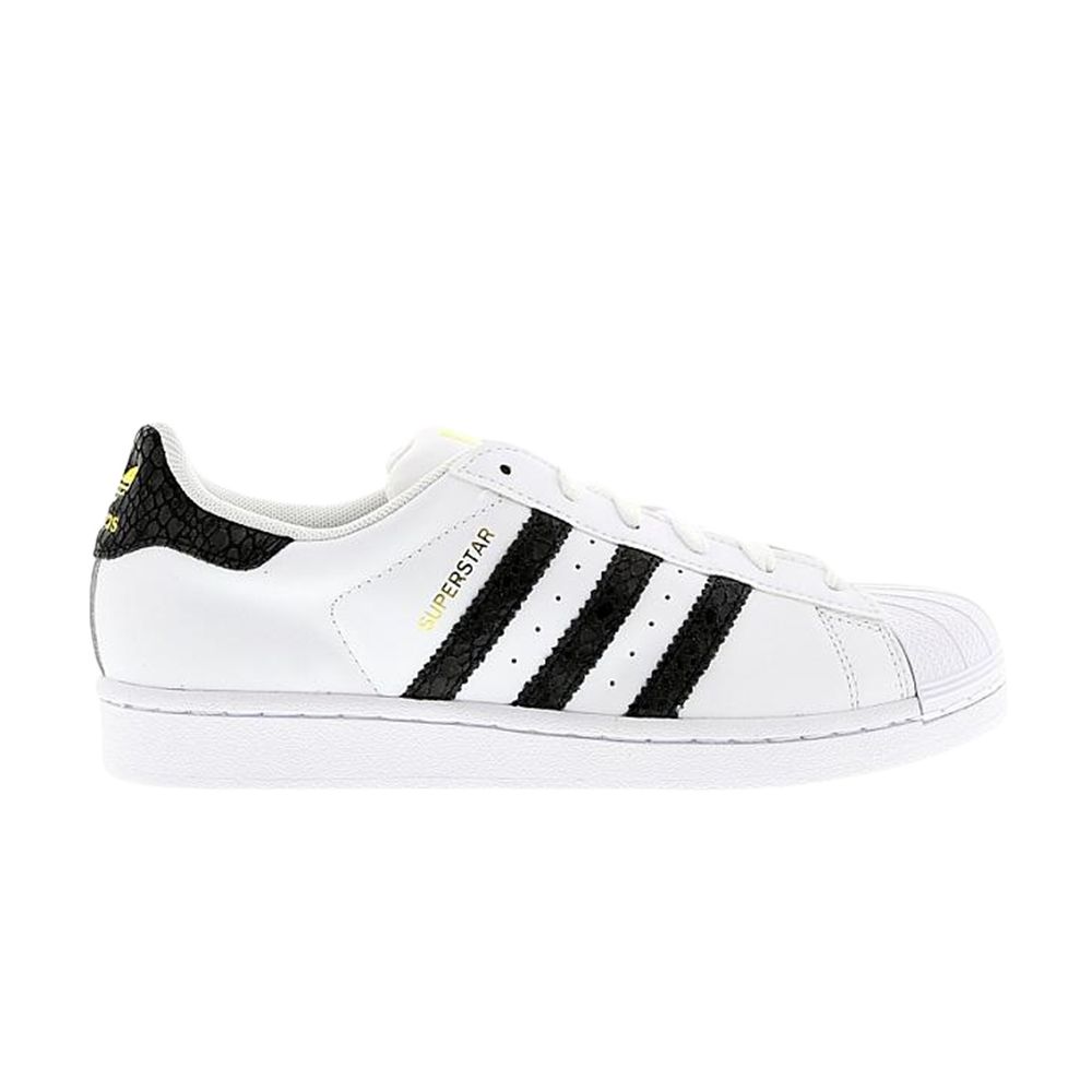 adidas Wmns Superstar 'Snake Stripes' | White | Women's Size 8.5 - S79418