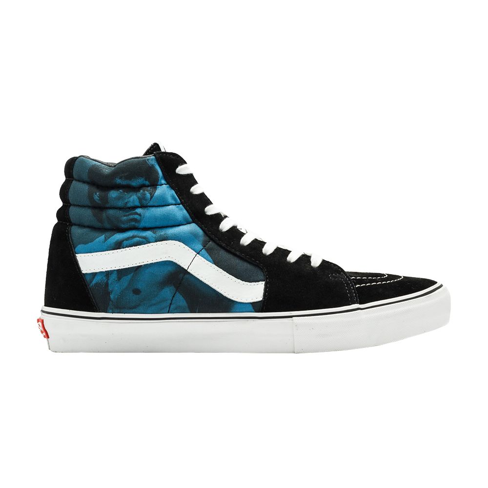 Pre-owned Vans Supreme X Sk8-hi Pro 'bruce Lee' In Blue