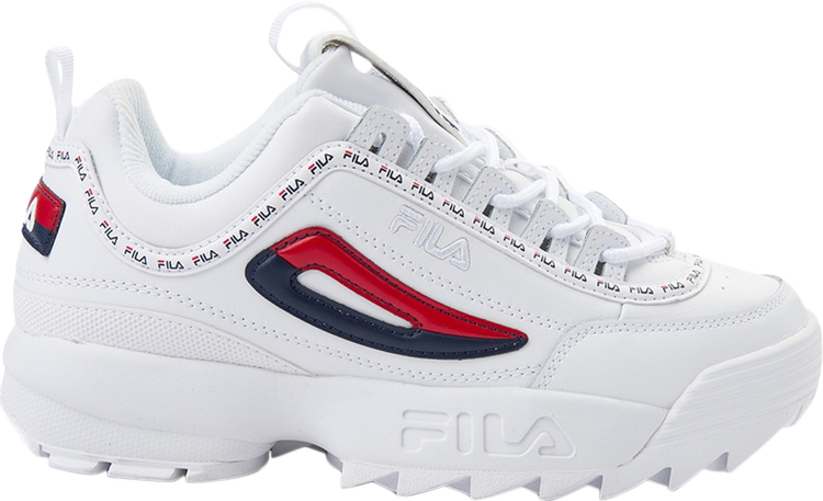 Wmns Disruptor 2 Premium Repeat 'White Navy Red'
