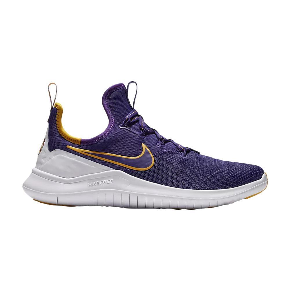Pre-owned Nike Wmns Free Tr 8 'lsu' In Purple