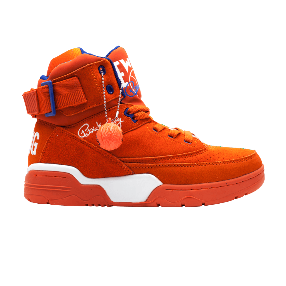 orange ewing sneakers