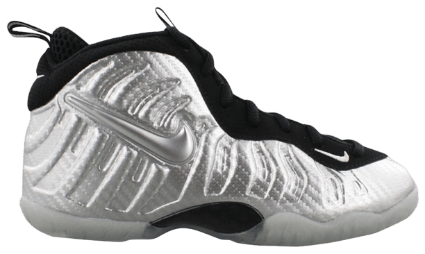 Nike Little Posite Pro PS Metallic Silver