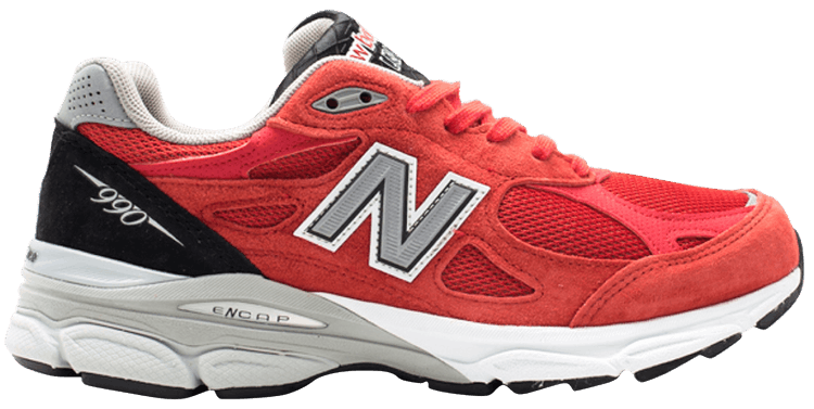 New Balance 990v3 Made In USA Red