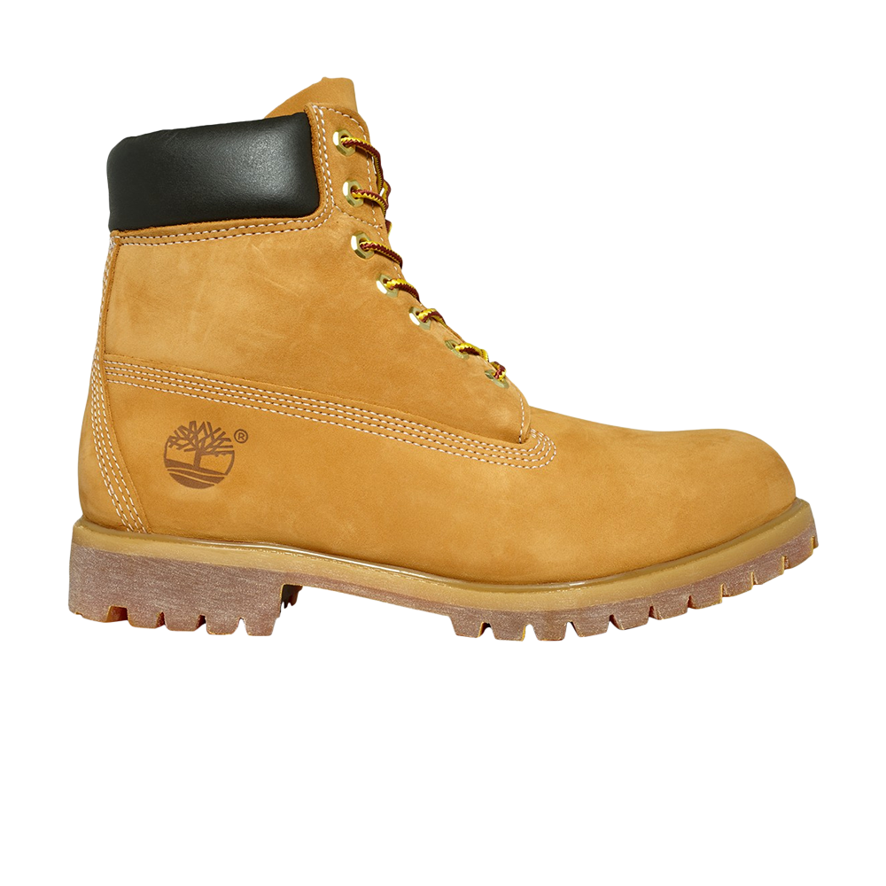 Pre-owned Timberland 6 Inch Premium Boot Wide In Tan