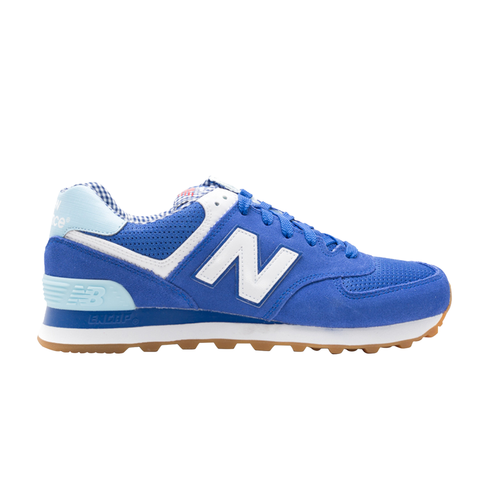 Pre-owned New Balance Wmns 574 'picnic Pack' In Blue