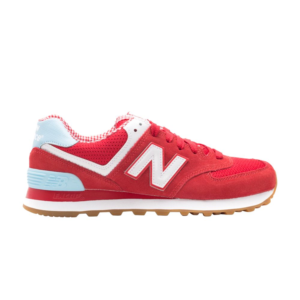 Pre-owned New Balance Wmns 574 'picnic Pack' In Red