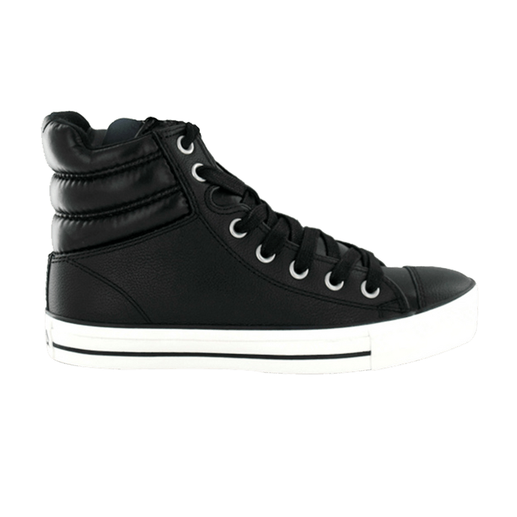 Buy Chuck Taylor All Star Padded Collar Hi Black White 115582 GOAT
