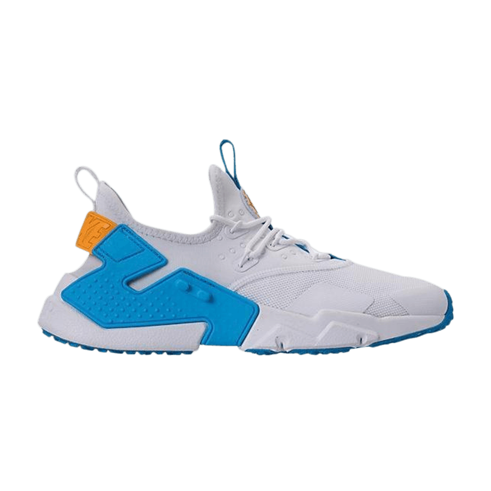 nike huarache drift blue orange