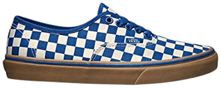 Vans Authentic Blue Checkerboard